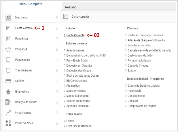 Como exportar o extrato bancário em arquivo OFX no Banco do Brasil