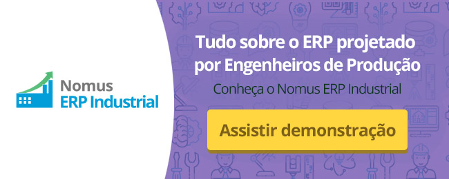 Software ERP projetado por engenheiros de produção