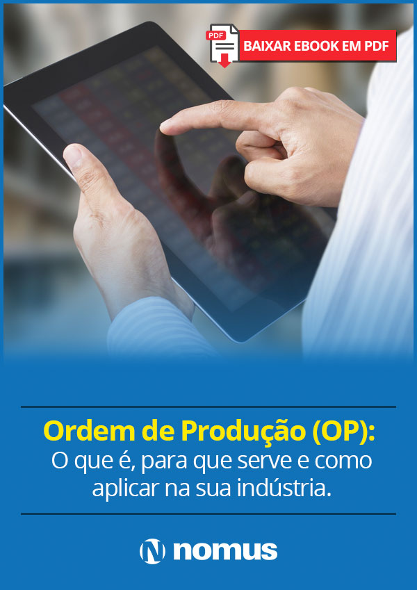 ordem de produção OP ebook