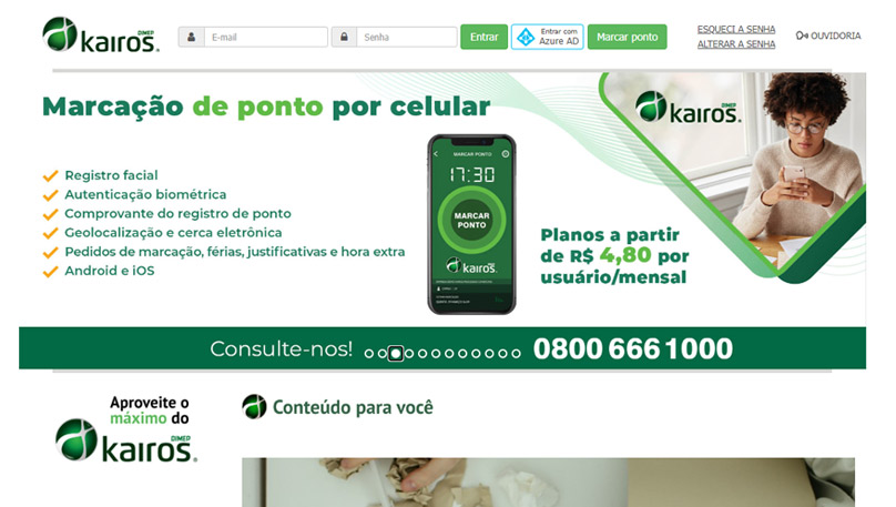 sistema de gestão de ponto dimep