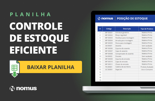 Planilha de controle de estoque eficiente [GRÁTIS]