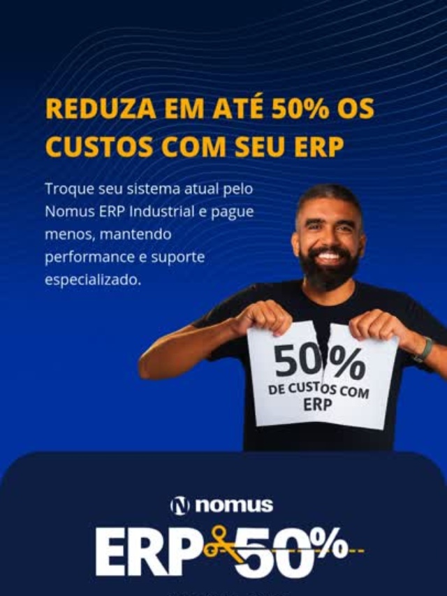 Corte seus custos com ERP pela metade