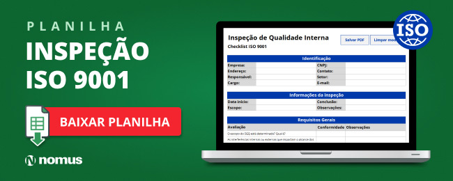 Nomus checklist qualidade