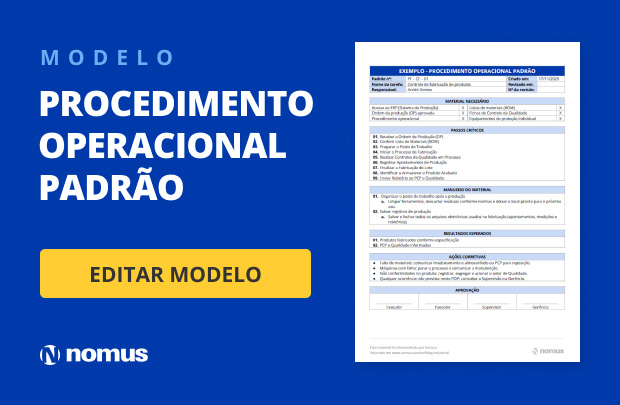 Procedimento Operacional Padrão: o que é, como fazer e modelo Grátis