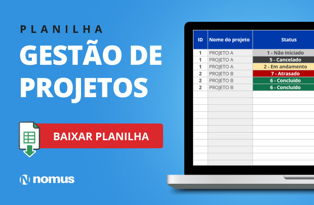 Planilha de gestão de projetos [Grátis]