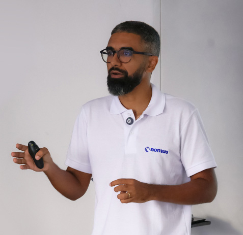 Apresentação de conteúdo da Nomus