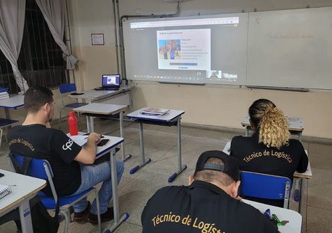 Imagem de apoio sobre como funciona a palestra