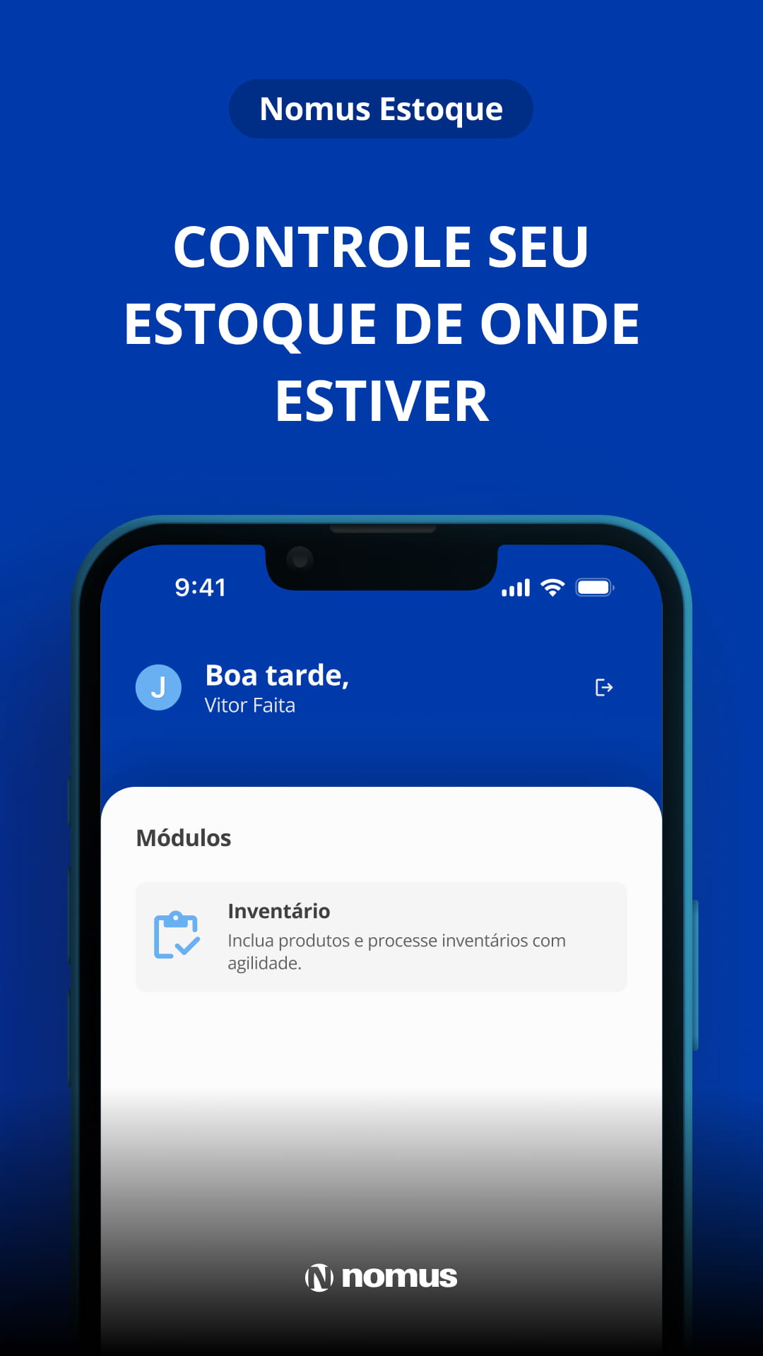 Imagem 1 do aplicativo Nomus Estoque