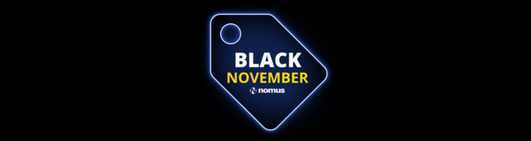 Promoção Black November Nomus ERP Industrial
